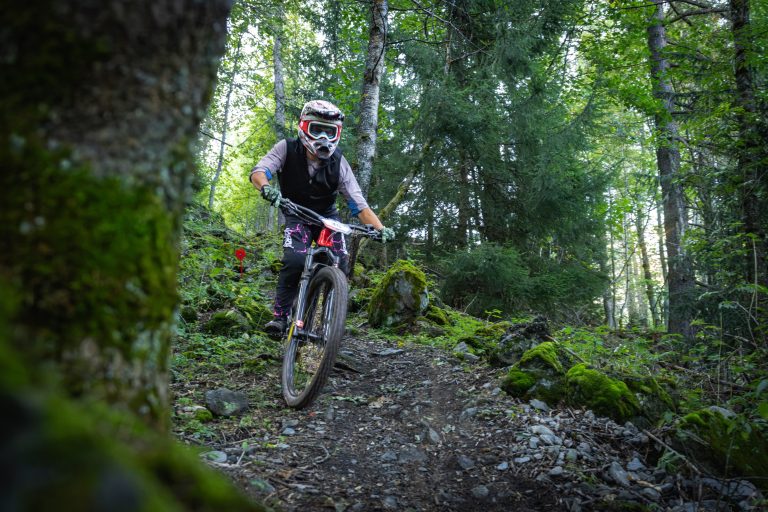 En piste au Tarentaise Enduro 2026 à Sainte-Foy, photo 017