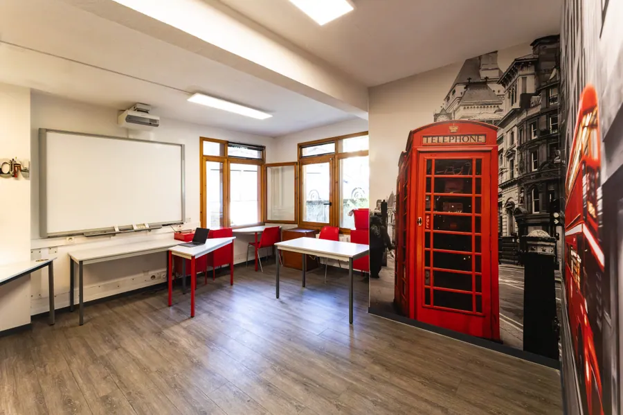 Une salle de formation dans les nouveaux bureaux