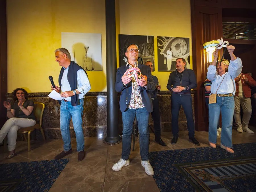 Prise de parole lors de la remise des prix