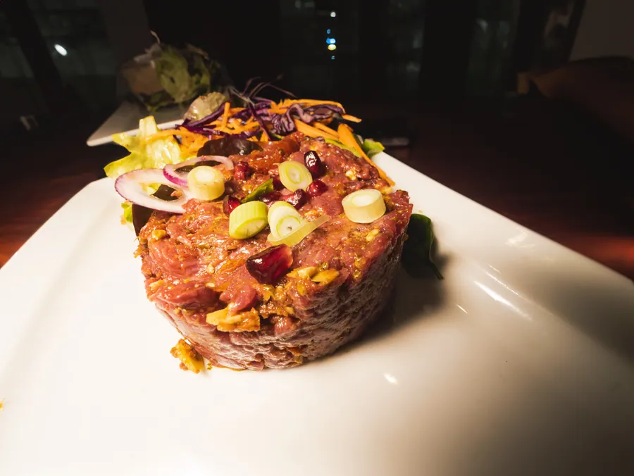 Dressage d’une assiette au restaurant