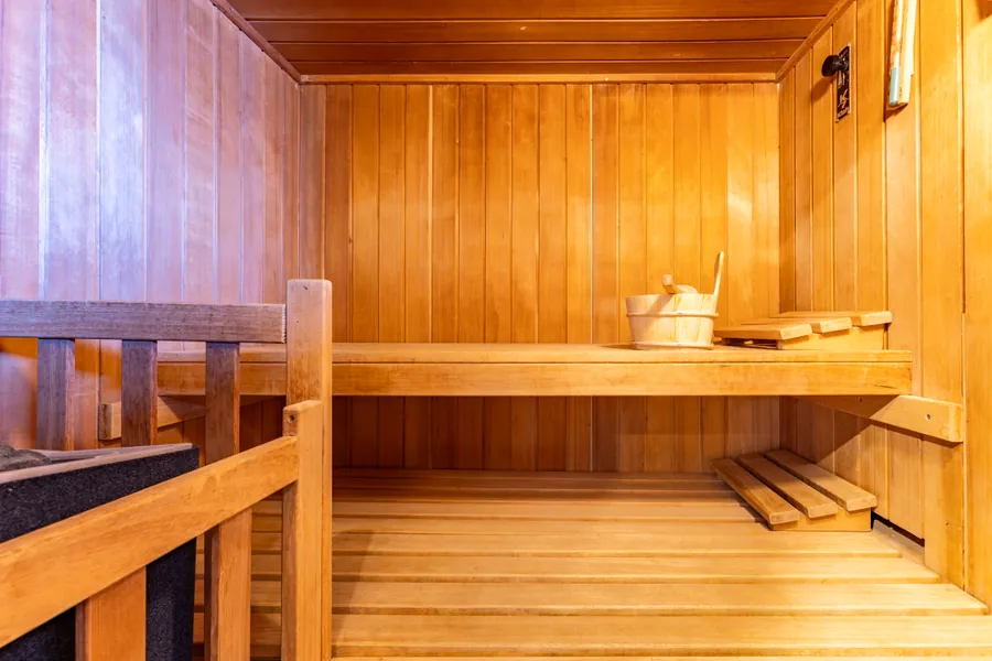 Le sauna du chalet