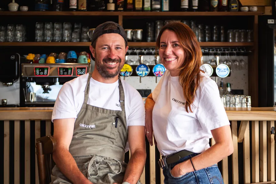 Portrait de l’équipe du restaurant Chez Fifine