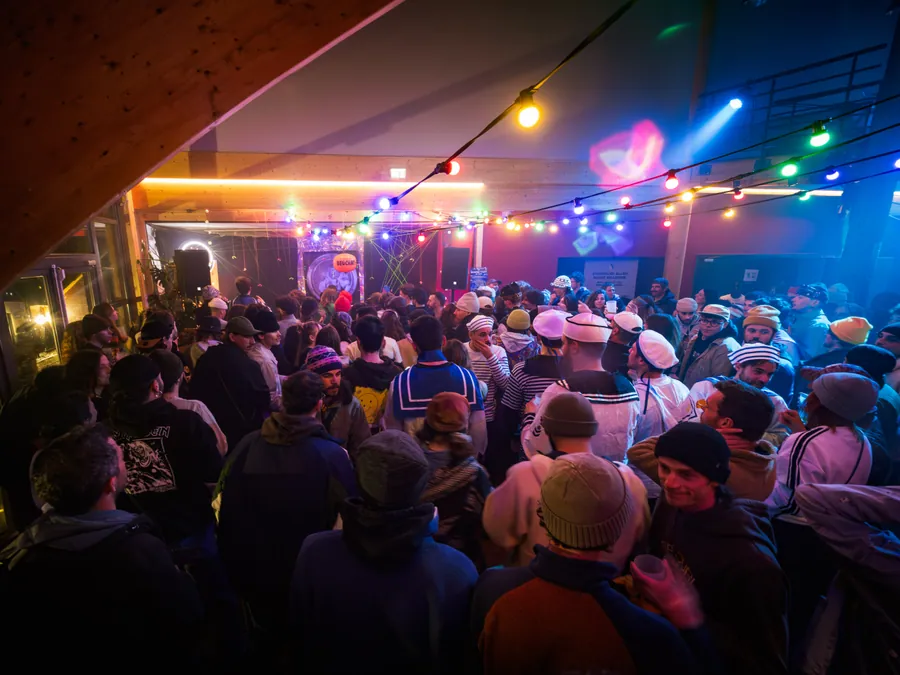 Vue d’ensemble d’une soirée du festival