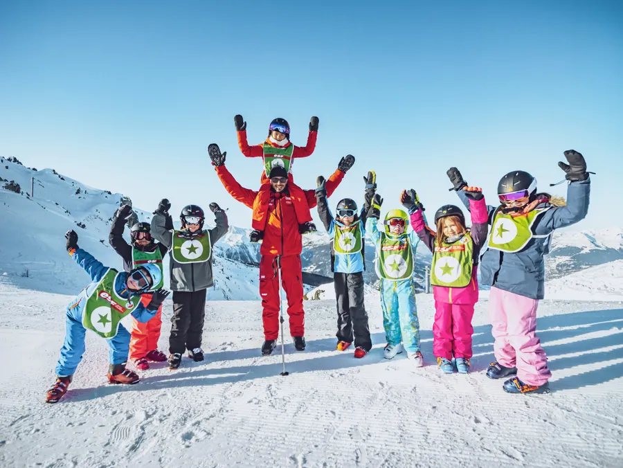 Le groupe célèbre sa sortie à ski