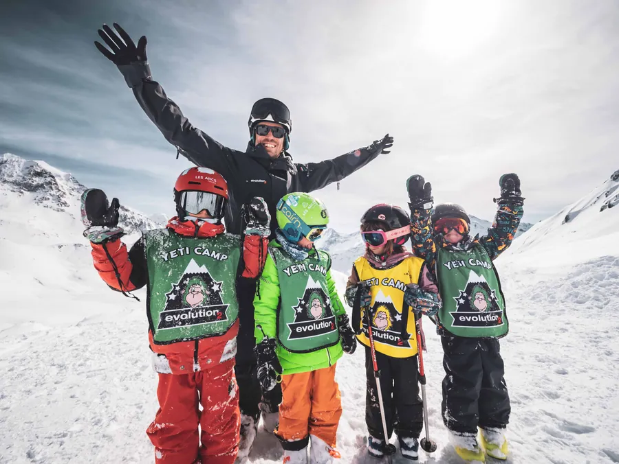Le groupe célèbre sa sortie à ski