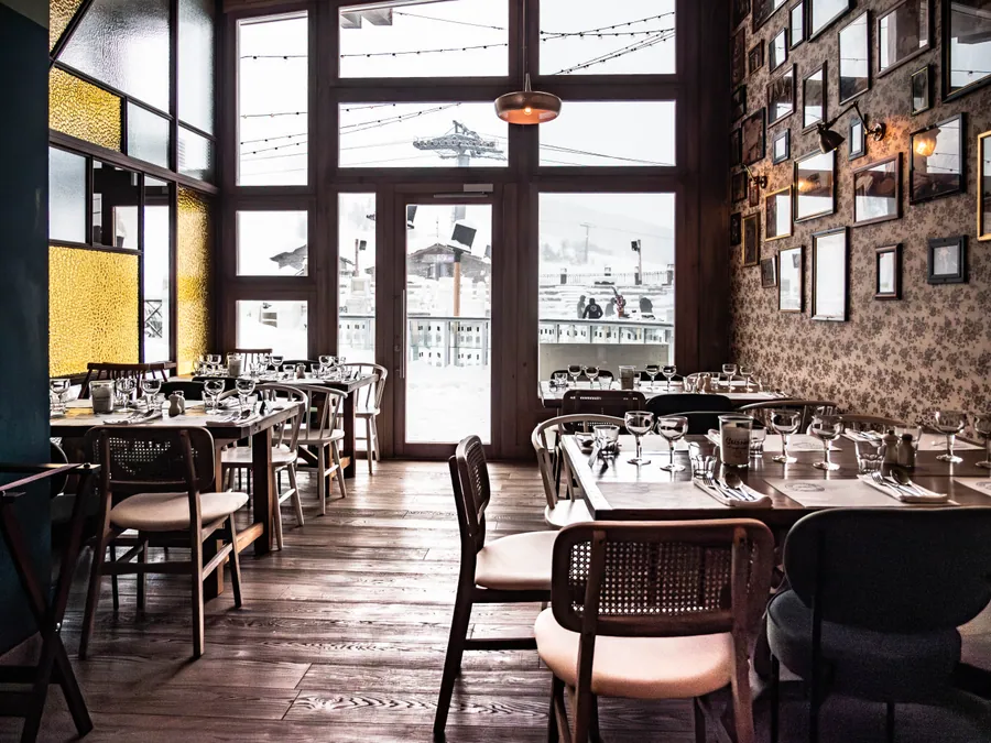 La salle de restaurant et son décor