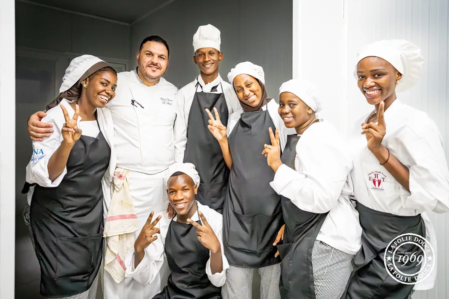 Portrait de l’équipe en cuisine