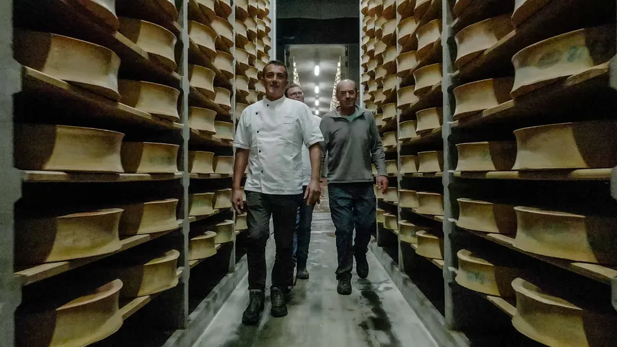 Portrait dans les caves d’affinage de la coopérative