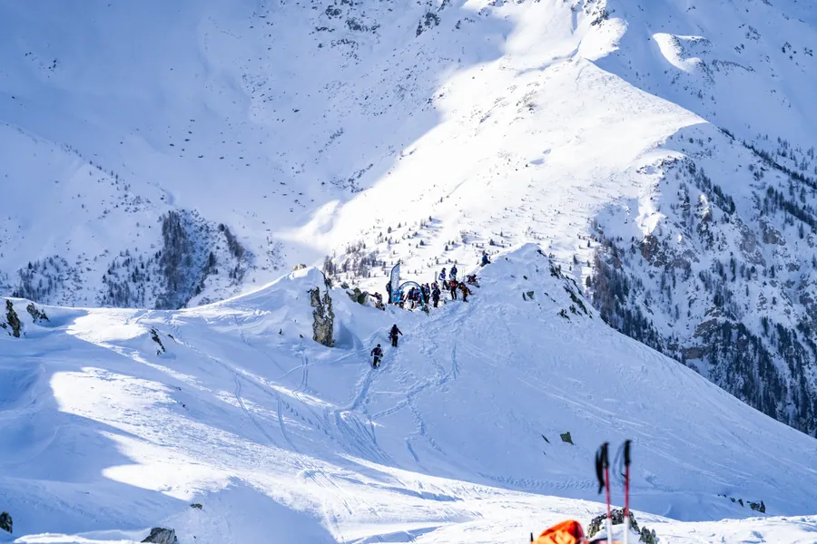 Vue d’ensemble du terrain de compétition