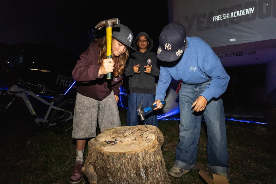 Animation au Freeski Reel Festival 2026