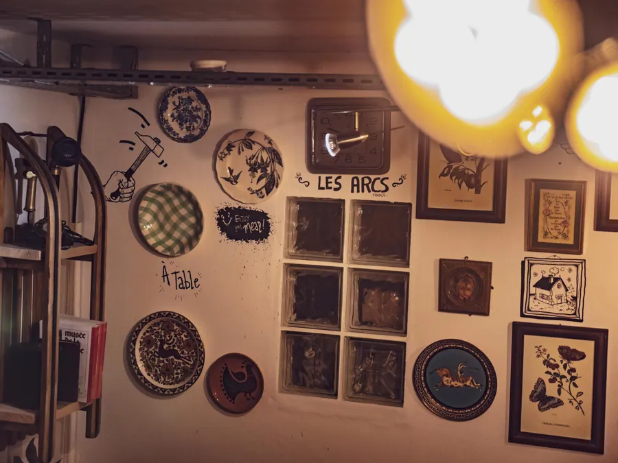 La décoration des murs de Miam Corner